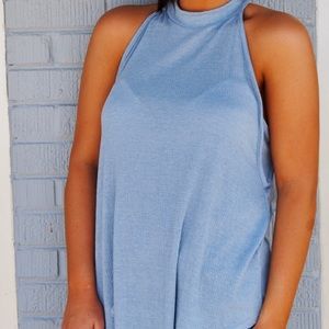 Blue Tank Top